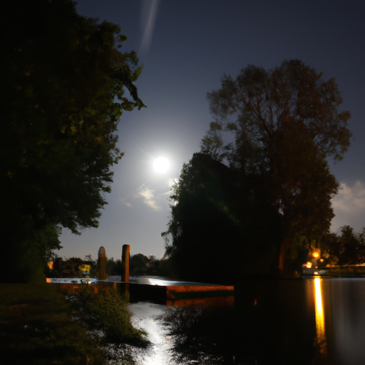 Nächtliche Magie: Die Havel im Mondlicht