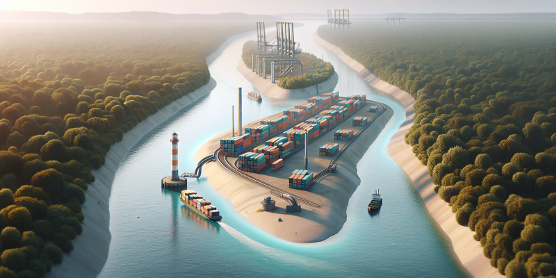 Wenn Container sprechen könnten: Die geheimen Geschichten des Warenflusses an der Havel