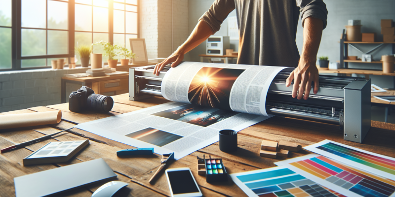 Großformatige Werbemittel im Online-Druck