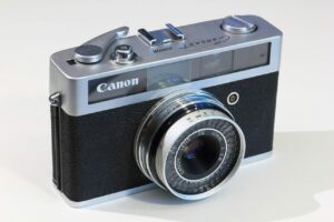 canon, canonet, junior, film, camera, lens, 35 mm