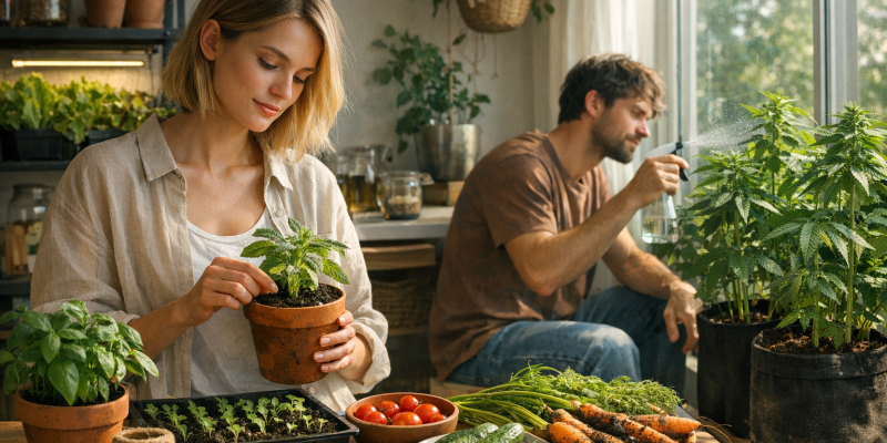 Warum der Eigenanbau immer beliebter wird