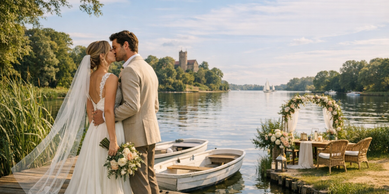 Heiraten in der Havelregion: Die schönsten Locations zwischen Wasser und Natur