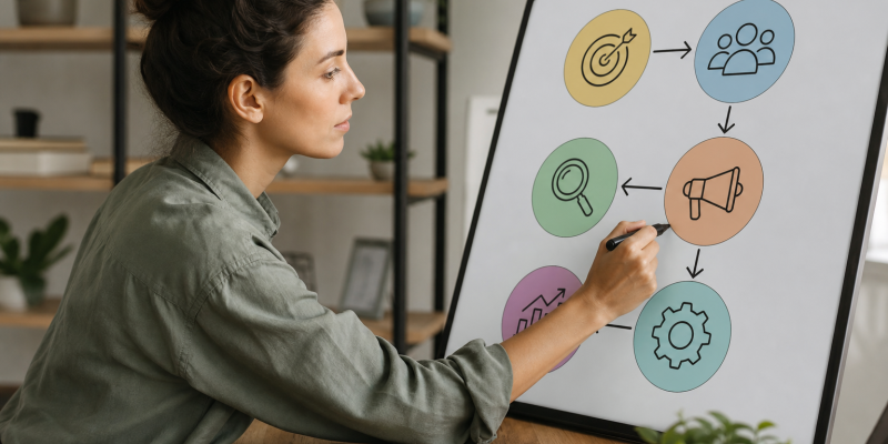 Online-Marketing-Strategie in 6 Schritten entwickeln