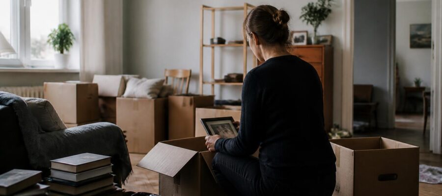Wenn Angehörige plötzlich eine Wohnung auflösen müssen