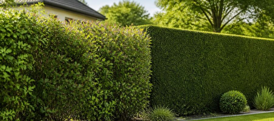 Naturhecke oder Kunsthecke: Welche Lösung passt in den Garten?